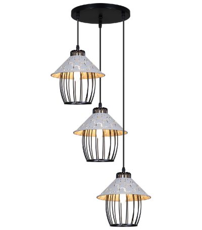 Подвесной светильник Reluce 02513-0.9-03 BK+WH