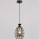 Подвесной светильник Reluce 03525-0.9-01 BK+GD