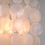 Подвесной светильник Eurosvet Sandra 60185/1 хром/перламутр a069247