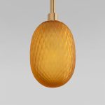 Подвесной светильник Eurosvet Pineapple 50266/1 янтарный a066525