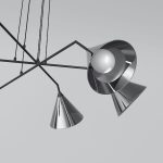 Подвесная люстра Eurosvet Enigma 70161/6 черный Smart a069046