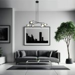 Подвесная люстра Eurosvet Enigma 70161/6 черный Smart a069046