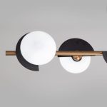 Подвесная люстра Eurosvet Moity 70149/6 черный/латунь Smart a064821