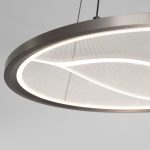 Подвесной светильник Eurosvet Occhio 40026/1 LED серый a069308