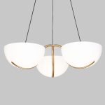 Подвесная люстра Eurosvet Emisfero 50083/3 LED золото a069300