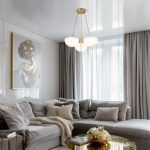 Подвесная люстра Eurosvet Emisfero 50083/3 LED золото a069300