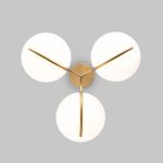 Подвесная люстра Eurosvet Emisfero 50083/3 LED золото a069300