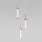 Подвесной светильник Eurosvet Stark 50386/3 LED латунь a067954