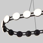 Подвесная люстра Eurosvet Tapioca 90332/26 черный a068075