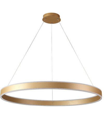 Подвесной светодиодный светильник Crystal Lux MUCHOS SP88W LED D1000 GOLD