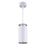 Подвесной светодиодный светильник Elektrostandard DLS021 9+4W 4200К белый матовый/серебро 4690389144288