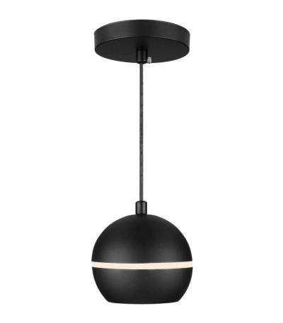 Подвесной светодиодный светильник Elektrostandard DLS023 9W 4200K черный 4690389149122