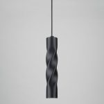 Подвесной светодиодный светильник Eurosvet Scroll 50136/1 LED черный