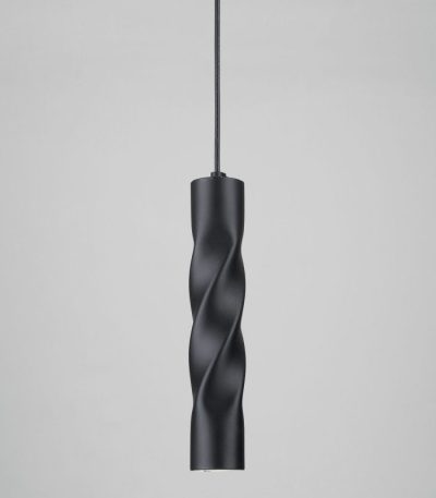 Подвесной светодиодный светильник Eurosvet Scroll 50136/1 LED черный
