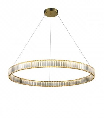 Подвесной светодиодный светильник iLedex Woodstock 10920P/1-38W-3000K-D1000 GL-CL