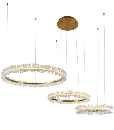 Подвесной светодиодный светильник Kink Light Лаура 08246,36PA