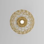 Подвесной светильник Eurosvet Ruche 90380/1 золото a069063