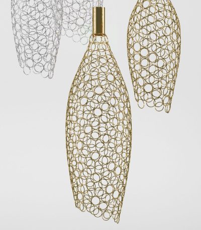 Каскадная люстра Eurosvet Ruche 90352/6 золото/хром a069061