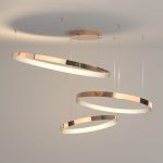 Подвесная люстра Eurosvet Posh 90175/3 медный a045413