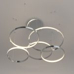 Подвесная люстра Eurosvet Posh 90175/5 хром a045416