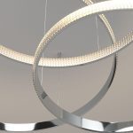 Подвесная люстра Eurosvet Posh 90175/5 хром a045416