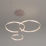 Подвесная люстра Eurosvet Gap 90180/3 сатин-никель a045427