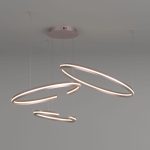 Подвесная люстра Eurosvet Gap 90180/3 сатин-никель a045427