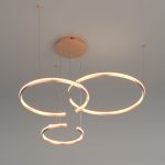 Подвесная люстра Eurosvet Gap 90180/3 золото a045426