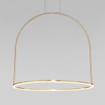 Подвесная люстра Eurosvet Over 90323/1 латунь a064962