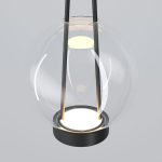 Подвесной светильник Eurosvet Frasco 50267/1 LED черный a069346