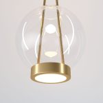 Подвесной светильник Eurosvet Frasco 50267/1 LED латунь a069344