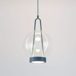 Подвесной светильник Eurosvet Frasco 50267/1 LED синий a069345