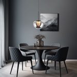 Подвесной светильник Eurosvet Twice 90325/1 черный a065922