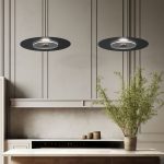 Подвесной светильник Eurosvet Kontur 40030/1 LED черный a069226