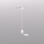 Подвод питания для подвесного монтажа трека Denkirs Smart Base TR2124-WH