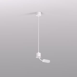 Подвод питания для подвесного монтажа трека Denkirs Smart Base TR2124-WH