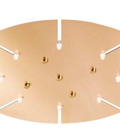 Потолочная база Crystal Lux D600-8 BRASS