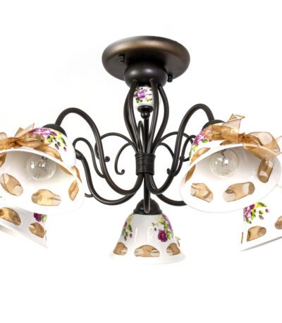 Потолочная люстра Abrasax Emilia MDK9424/5B Coffee