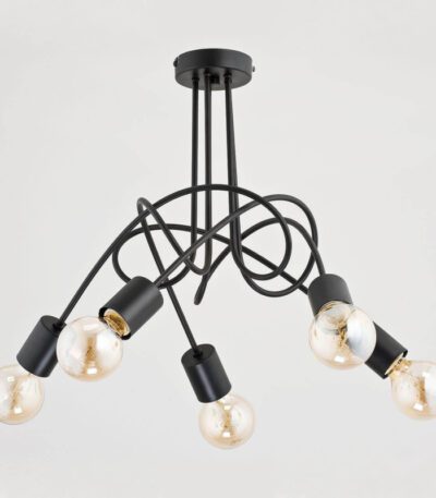 Потолочная люстра Alfa Tango Black 23175