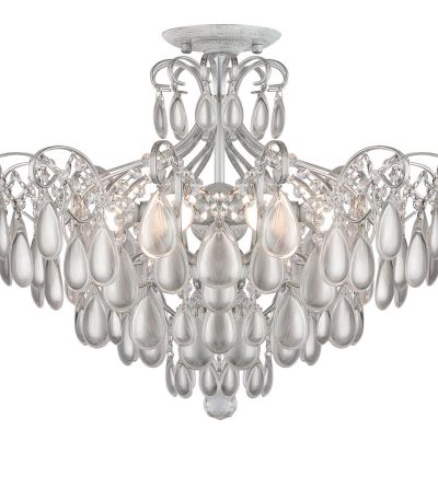 Потолочная люстра AM Group MONICA PL4 SILVER