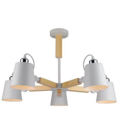 Потолочная люстра Arte Lamp A7141PL-5WH