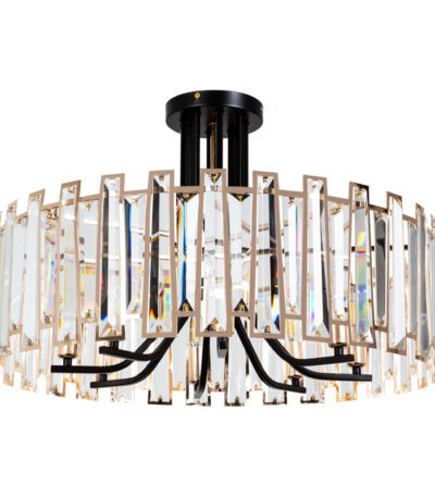 Потолочная люстра Arte Lamp Amber A1028PL-8BK