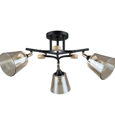 Потолочная люстра Arte Lamp Glassy A5078PL-3BK