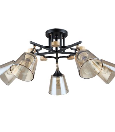 Потолочная люстра Arte Lamp Glassy A5078PL-5BK