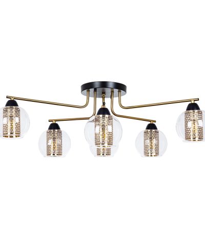 Потолочная люстра Arte Lamp Manchester A7045PL-6BK