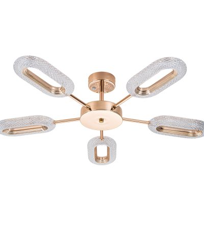 Потолочная люстра Arte Lamp Ovale A2489PL-5GO