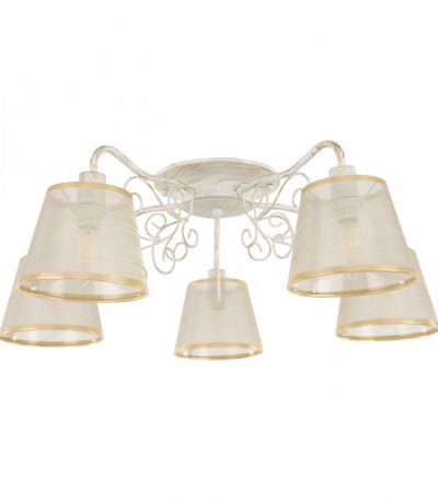 Потолочная люстра Arte Milano 341120/5 WT+G