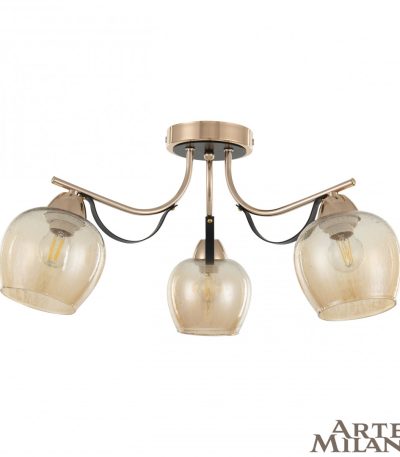 Потолочная люстра Arte Milano Amalfi 322306/3 FG+BK