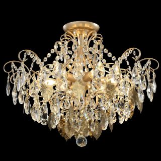 Потолочная люстра Crystal Lux ESMIRALDA PL6 GOLD