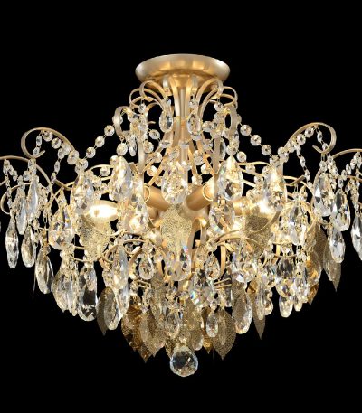 Потолочная люстра Crystal Lux ESMIRALDA PL6 GOLD